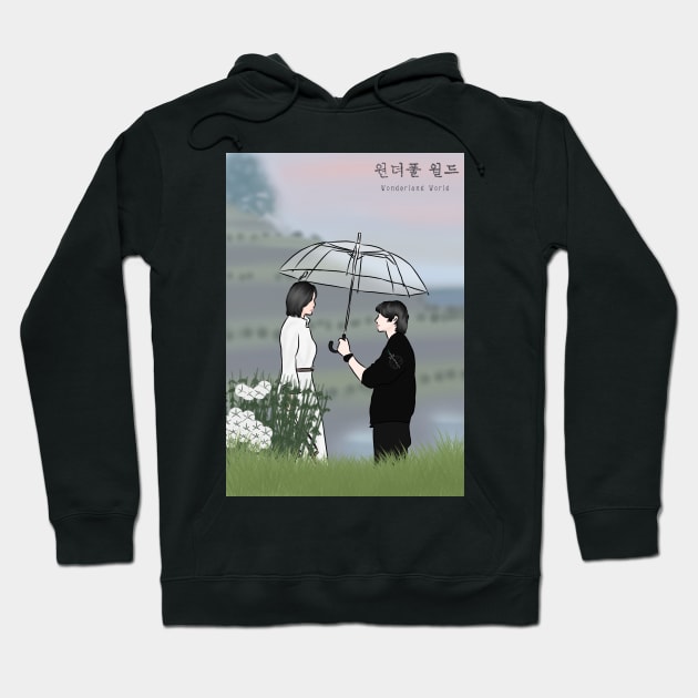 Wonderful World Korean Drama Hoodie by ArtRaft Pro